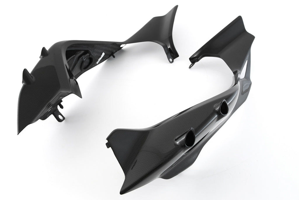 Lower left and right rear fairing carbon Fullsix Ducati Panigale V4/S (25-26) 