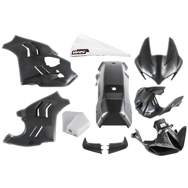 Complete cladding set SBK Carbon Fullsix Ducati Panigale V4/S/R (22-24)
