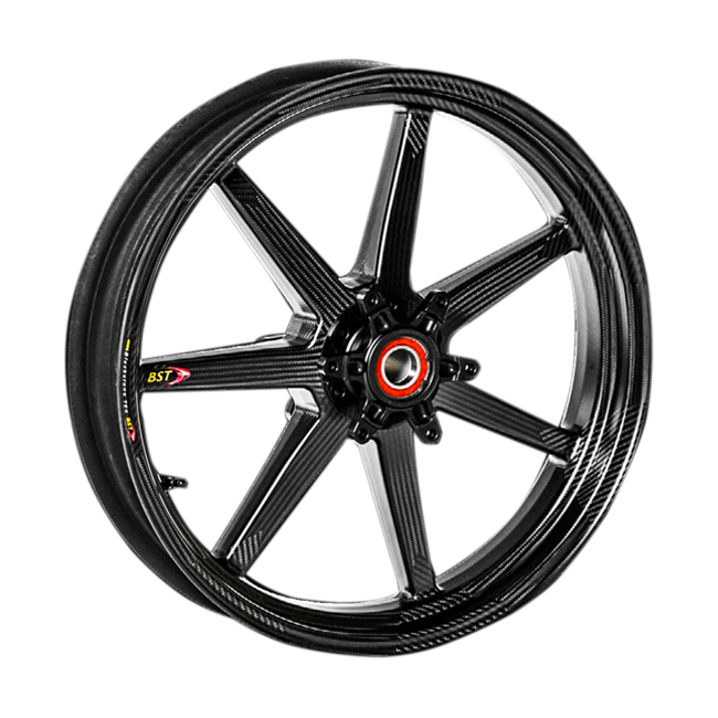 BST MAMBA 7 TEK Carbon Front Wheel Rim BMW S1000RR K67 with M Mount (19-26) 