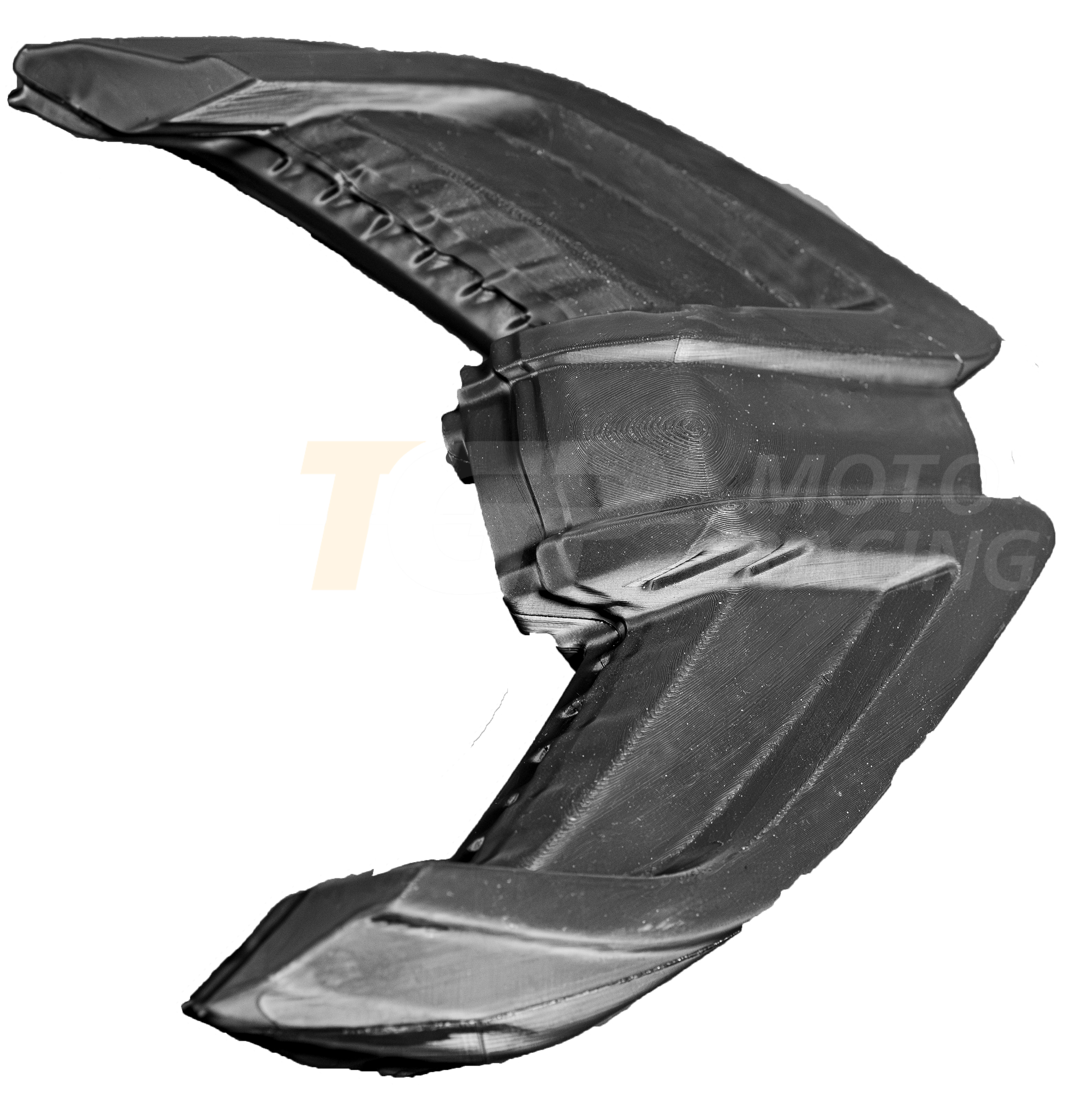 Cubierta de luz trasera Dummy, imitación de luz trasera negra mate TGP MotoRacing Ducati Panigale V4/S/R (25-26) 