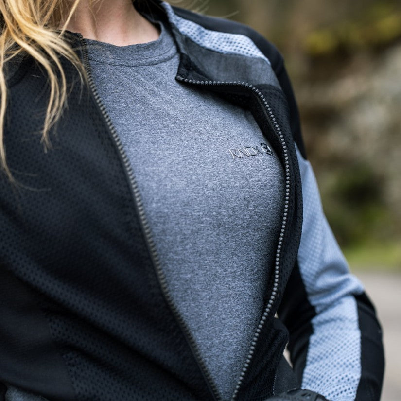 Knox Mia Dual Active Functional Top | Women | Grey | 69604 