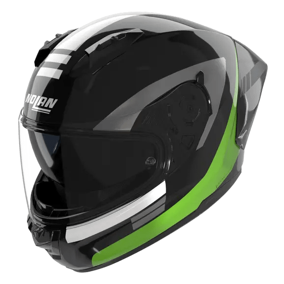 Nolan N60-6 Sport Helmet Contrasto Black / Fluorescent Green / Glossy Finish 358 