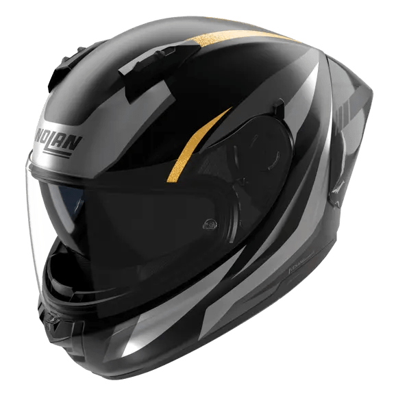 Nolan N60-6 Sport Helmet Lesmo Black / Gray / Anthracite / Gold / Metal Finish 354 