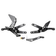 Footrest system Bonamici Racing Triumph Daytona 675/R (13-17) TH03/R 