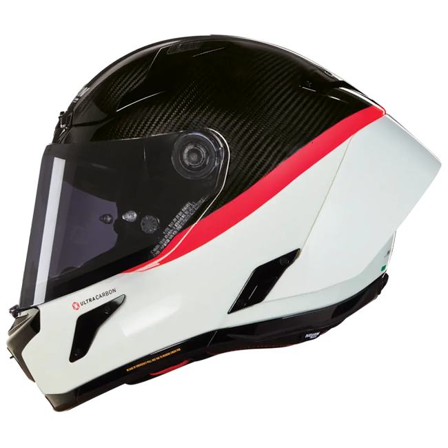 Nolan X-804 RS helmet ultra carbon white/red d.o.c 346
