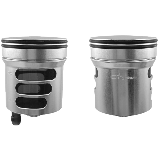 Lightech brake & clutch oil container 30cm³- CNC aluminum, colored | Universal Reservoir for motorcycles