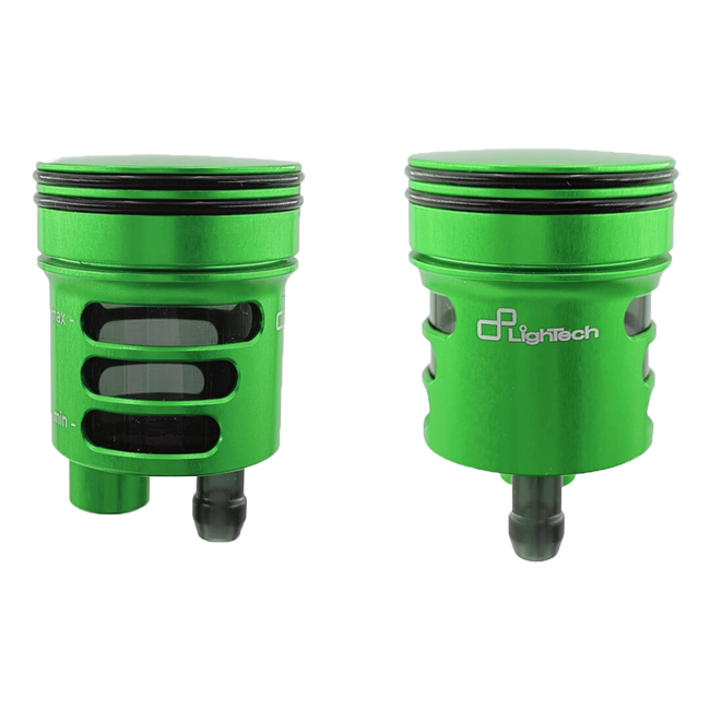 Depósito de aceite de freno y embrague LighTech 16 cm³ – Aluminio CNC, colorido | Depósito universal para motocicletas 