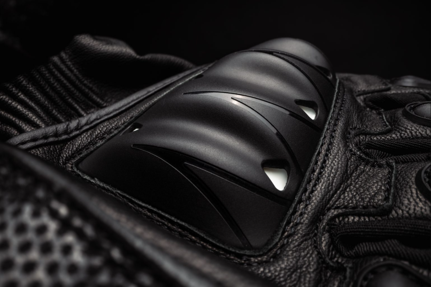 Knox Oulton MK2 Sport Leather Gloves | Men | Black/White | 1011352160050 