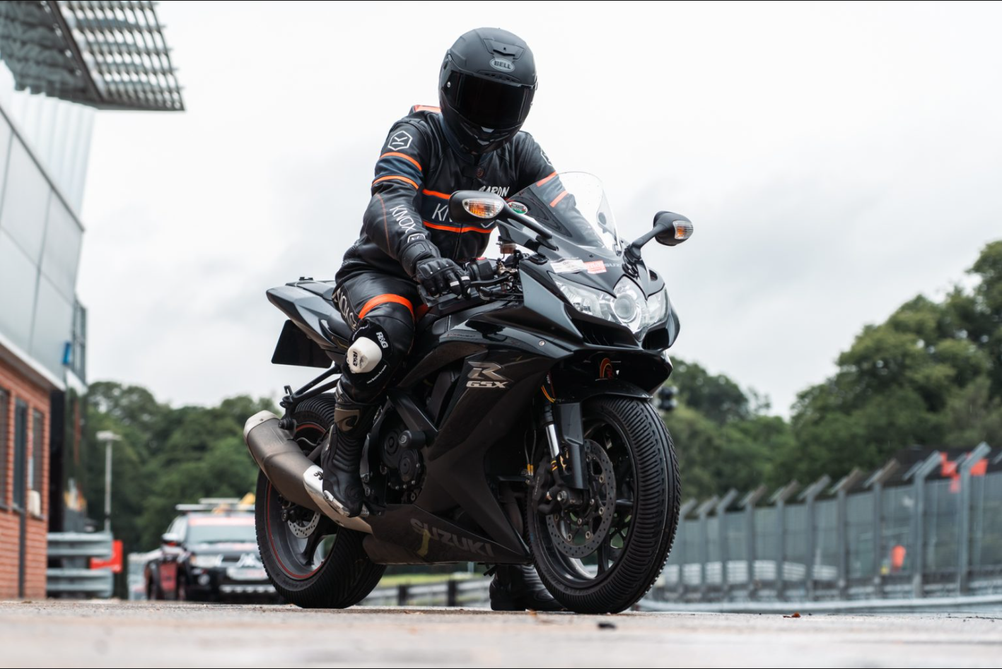 Knox Oulton MK2 Sport Leather Gloves | Men | Black/White | 1011352160050 