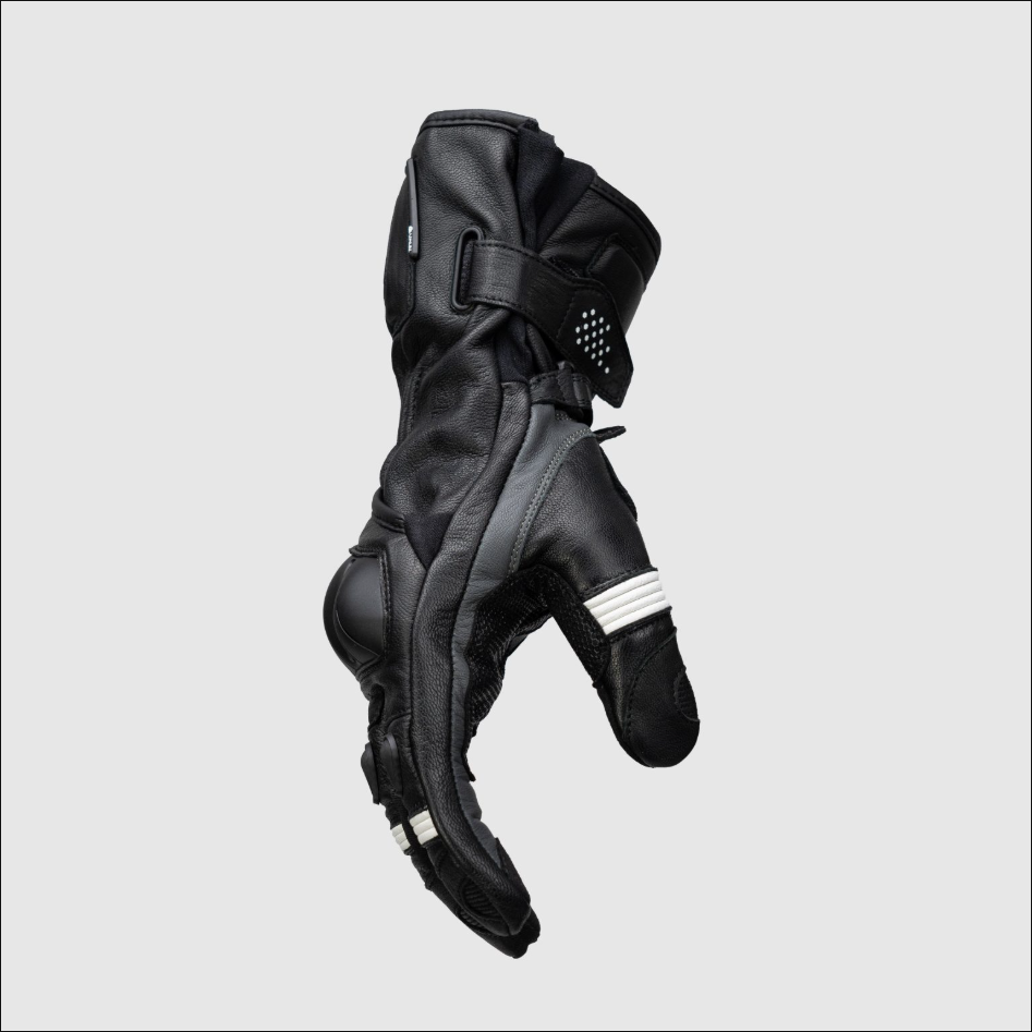 Knox Oulton MK2 Sport Leather Gloves | Men | Black/White | 1011352160050 