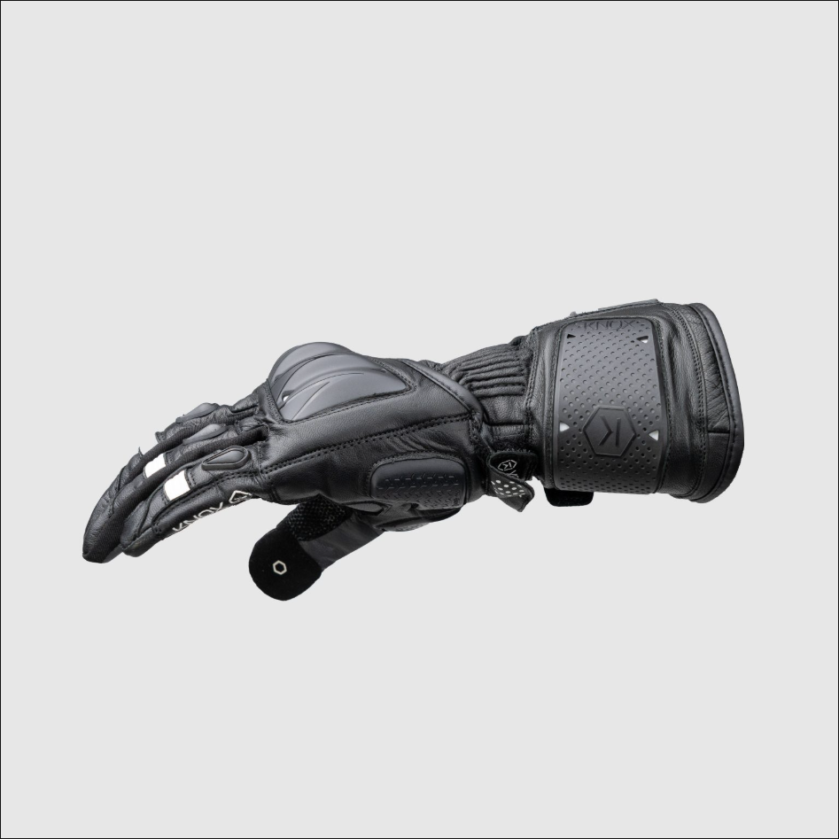 Knox Oulton MK2 Sport Leather Gloves | Men | Black/White | 1011352160050 