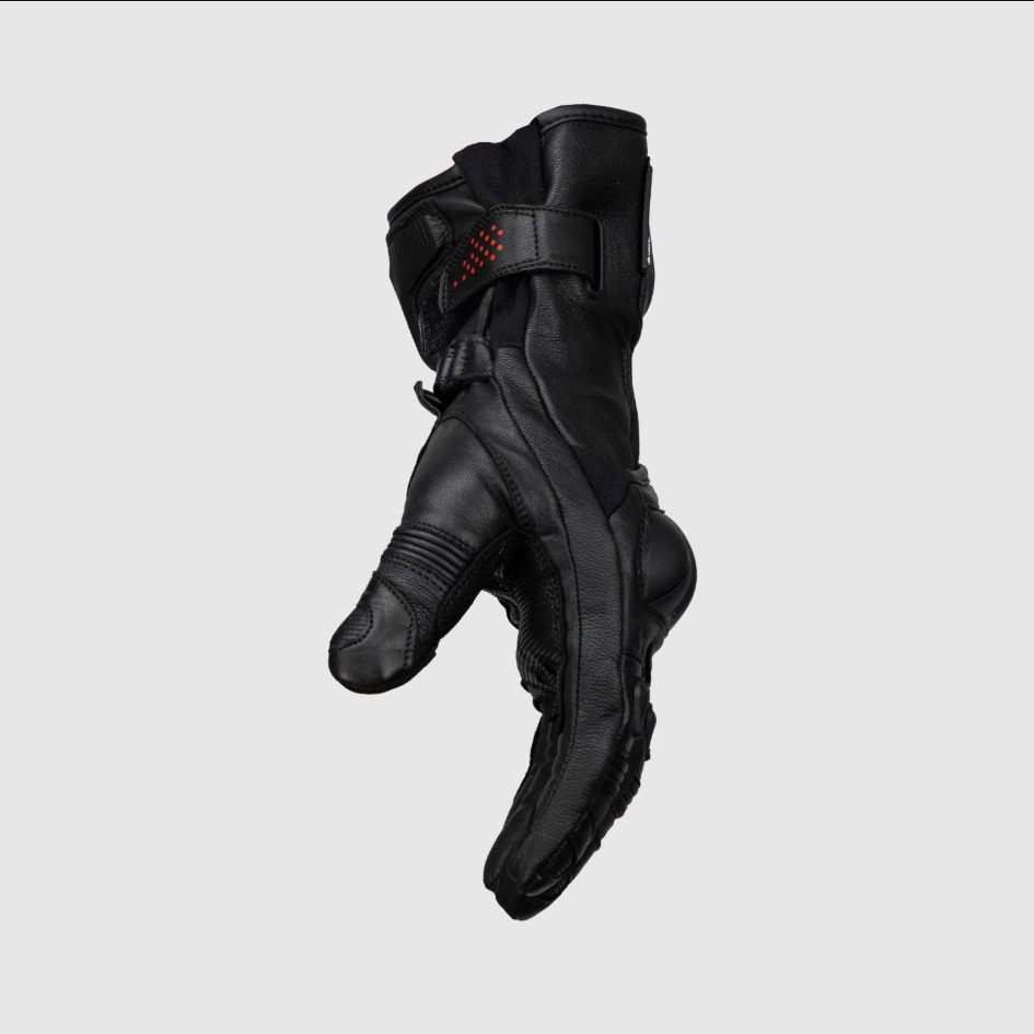 Knox Oulton MK2 Sport Leather Gloves | Men | Black/Red | 1011352110030 