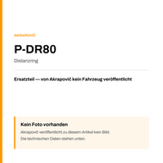 Akrapovic Distanzring P-DR80 — Platzhalter, kein Herstellerfoto verfügbar