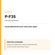 Akrapovic Zylinderkopfflansch Honda CBR 600 RR (15-26) P-F35 — Platzhalter, kein Herstellerfoto verfügbar