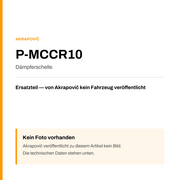 Akrapovic Dämpferschelle P-MCCR10 — Platzhalter, kein Herstellerfoto verfügbar
