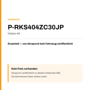 Akrapovic Hülsen-Kit P-RKS404ZC30JP — Platzhalter, kein Herstellerfoto verfügbar