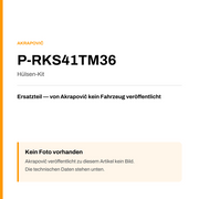 Akrapovic Hülsen-Kit P-RKS41TM36 — Platzhalter, kein Herstellerfoto verfügbar