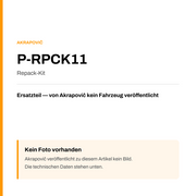 Akrapovic Repack-Kit P-RPCK11 — Platzhalter, kein Herstellerfoto verfügbar