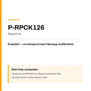 Akrapovic Repack-Kit P-RPCK126 — Platzhalter, kein Herstellerfoto verfügbar