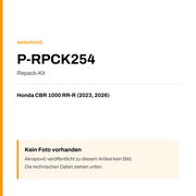 Akrapovic Repack-Kit Honda CBR 1000 RR-R (23-26) P-RPCK254 — Platzhalter, kein Herstellerfoto verfügbar