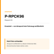 Akrapovic Repack-Kit P-RPCK96 — Platzhalter, kein Herstellerfoto verfügbar