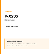 Akrapovic Dämpferhalter Yamaha R1 (26-26) P-X235 — Platzhalter, kein Herstellerfoto verfügbar