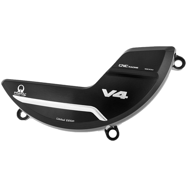 Protector de embrague de aluminio cubierta de protección Pramac Racing Edición Limitada CNC Racing Ducati Panigale V4/S (2025) PR310BPR 