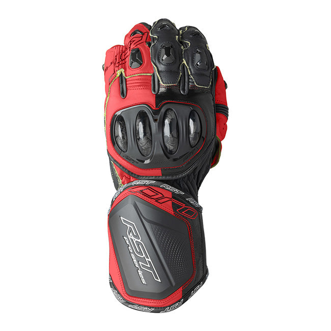 RST Pro Series GP D3O motorcycle leather gloves | men | red/black | 103715 