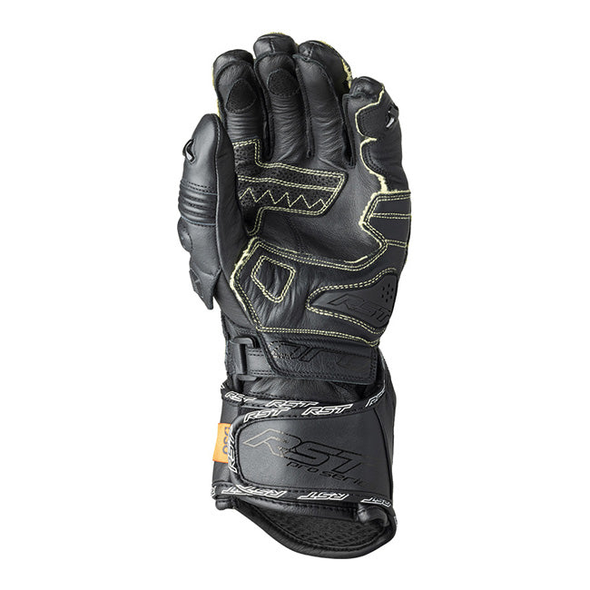 RST Pro Series GP D3O motorcycle leather gloves | Men | Black | 103715 