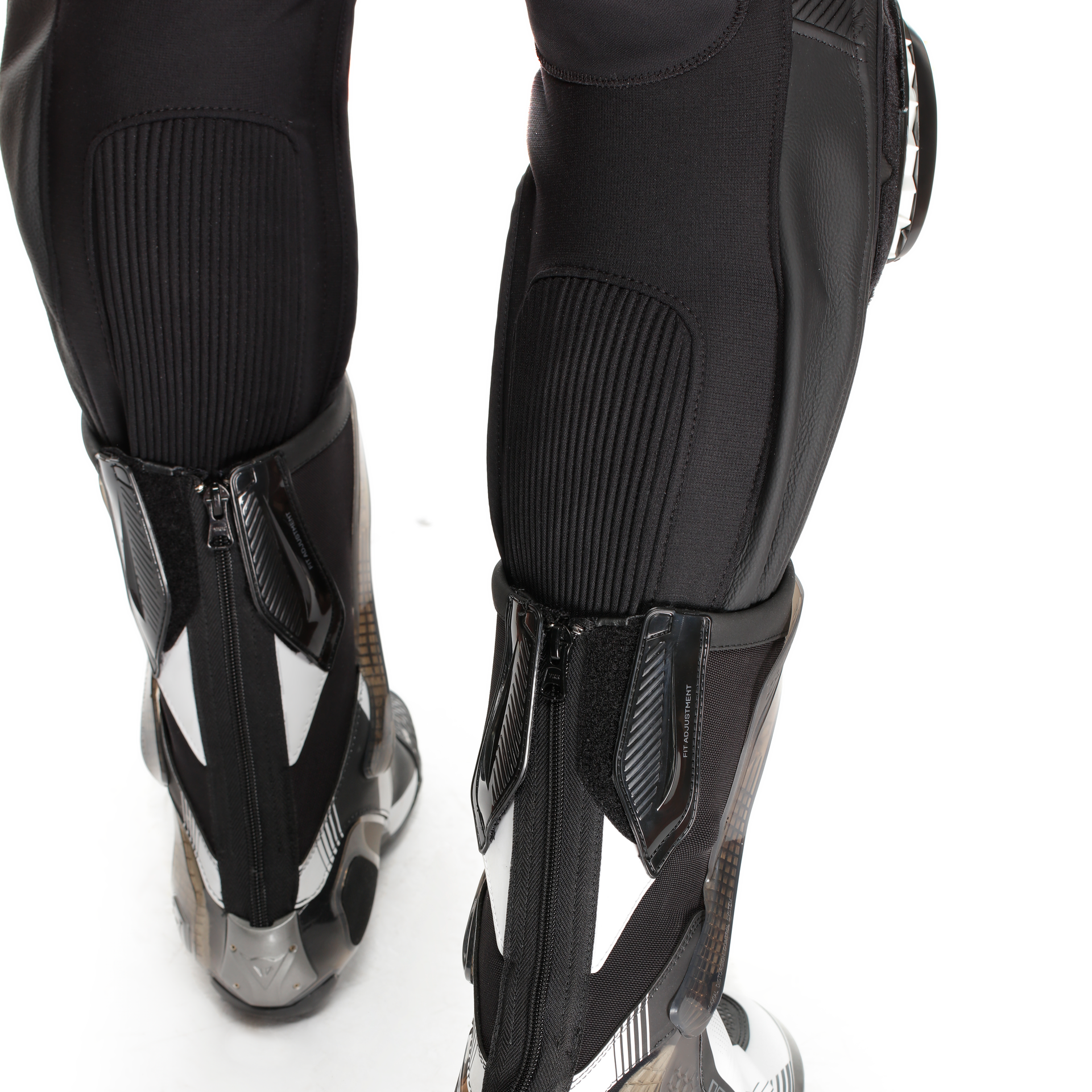 Dainese Laguna SECA 6 one -piece leather combination - perforated racing suit | Men | Black-and-white