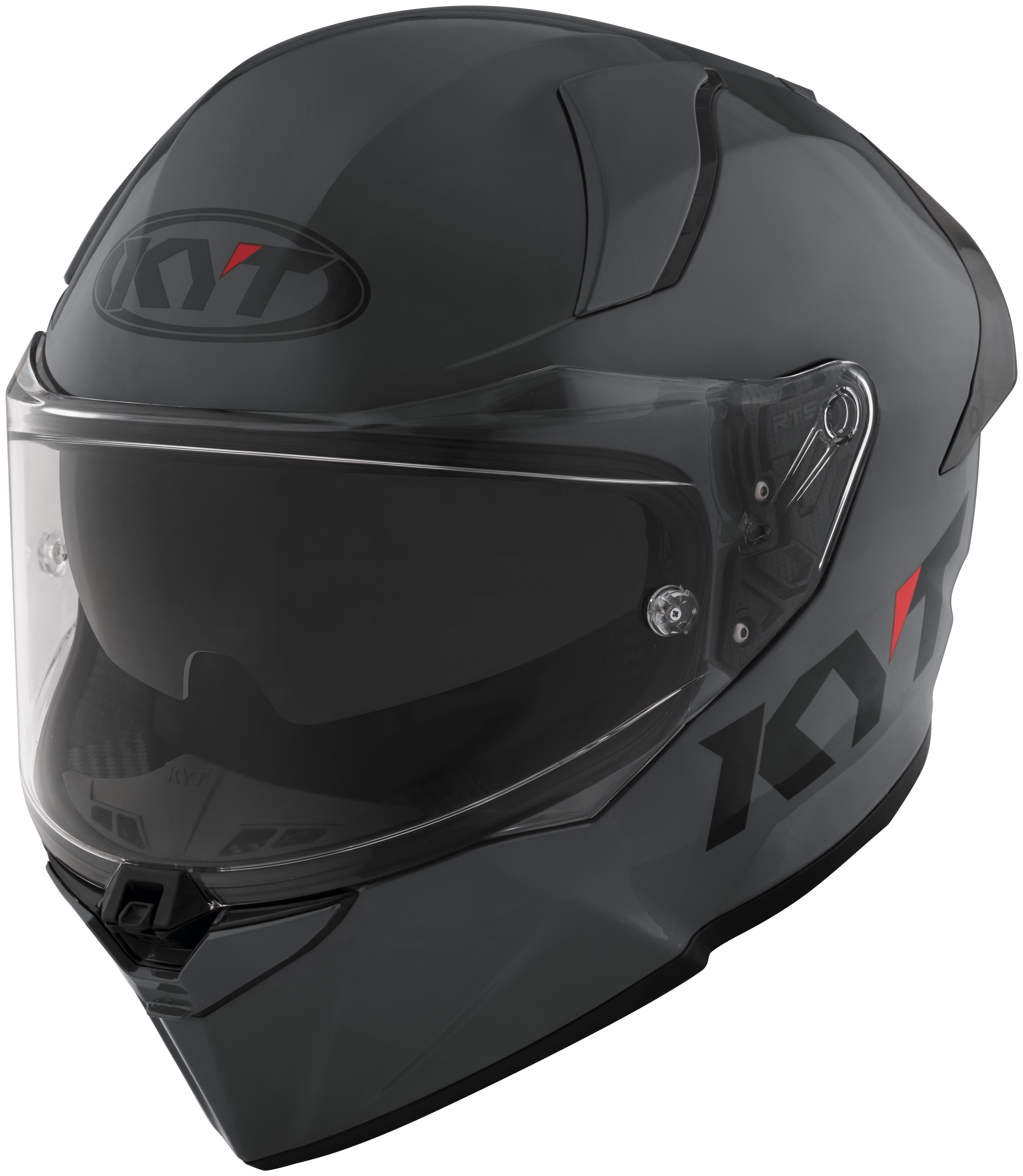 KYT R2R Casco Plano Gris Y6R200W1 