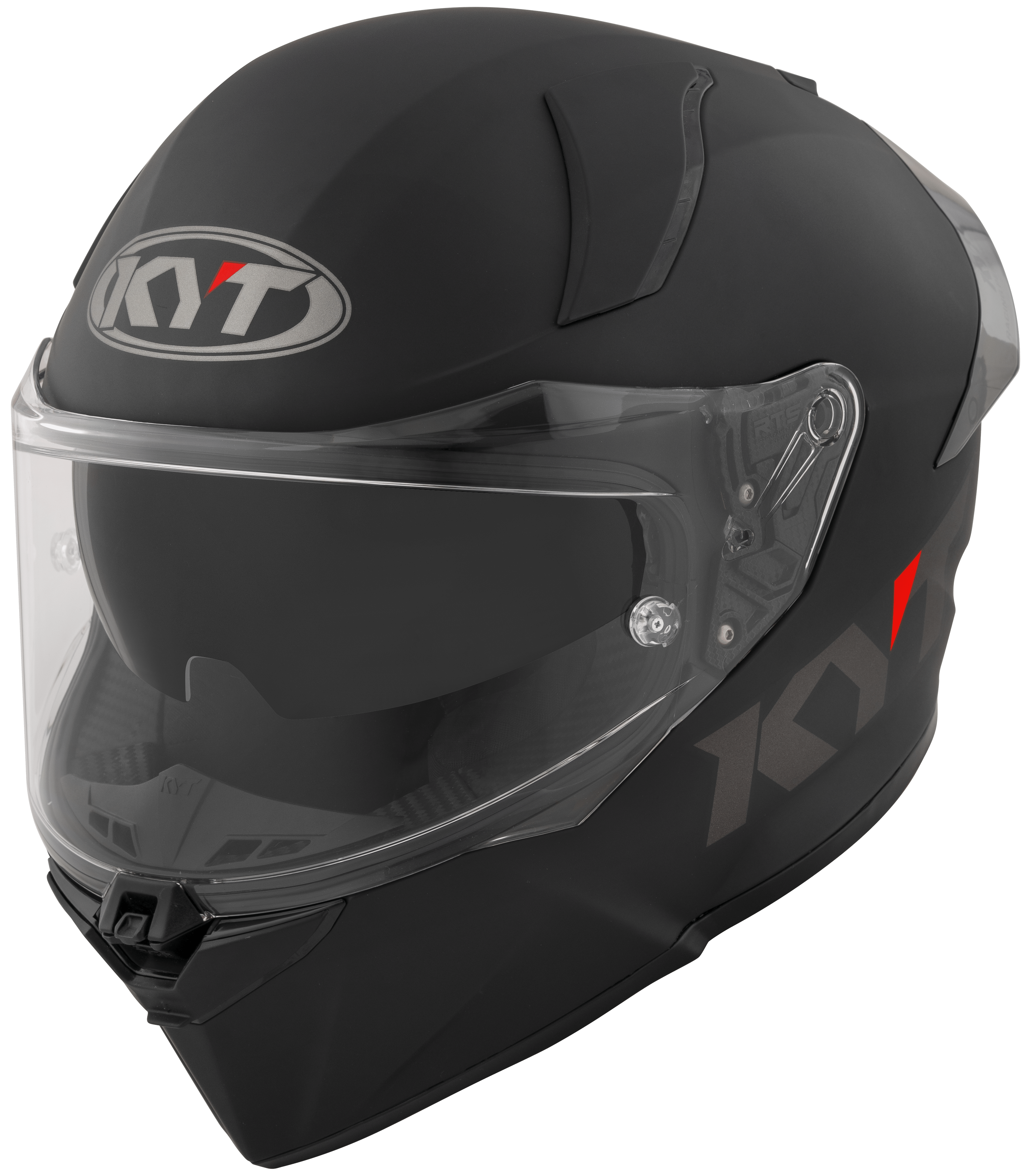 KYT R2R Helmet Plain Black Matte Y6R200X6 