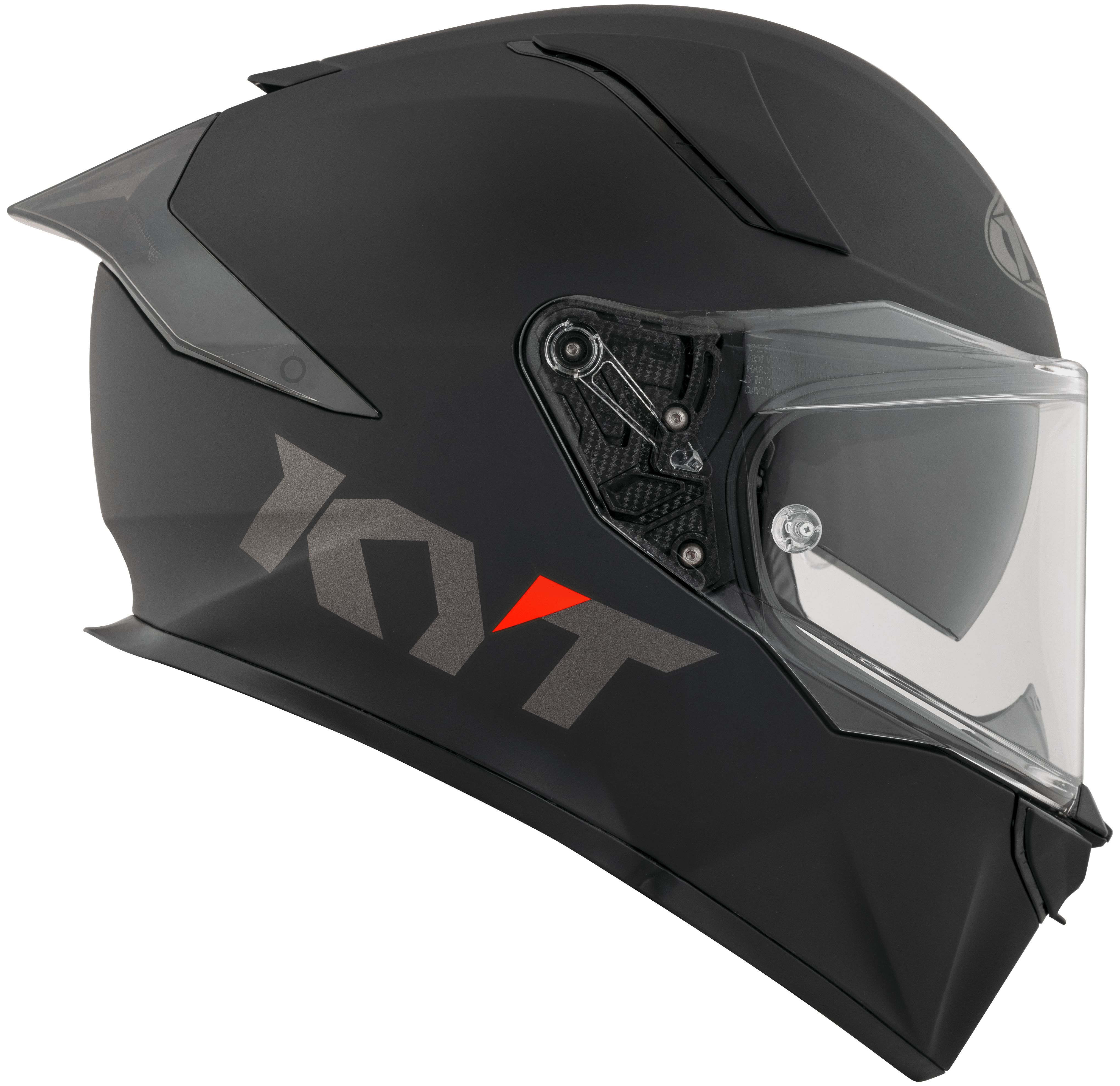 KYT R2R Helmet Plain Black Matte Y6R200X6 