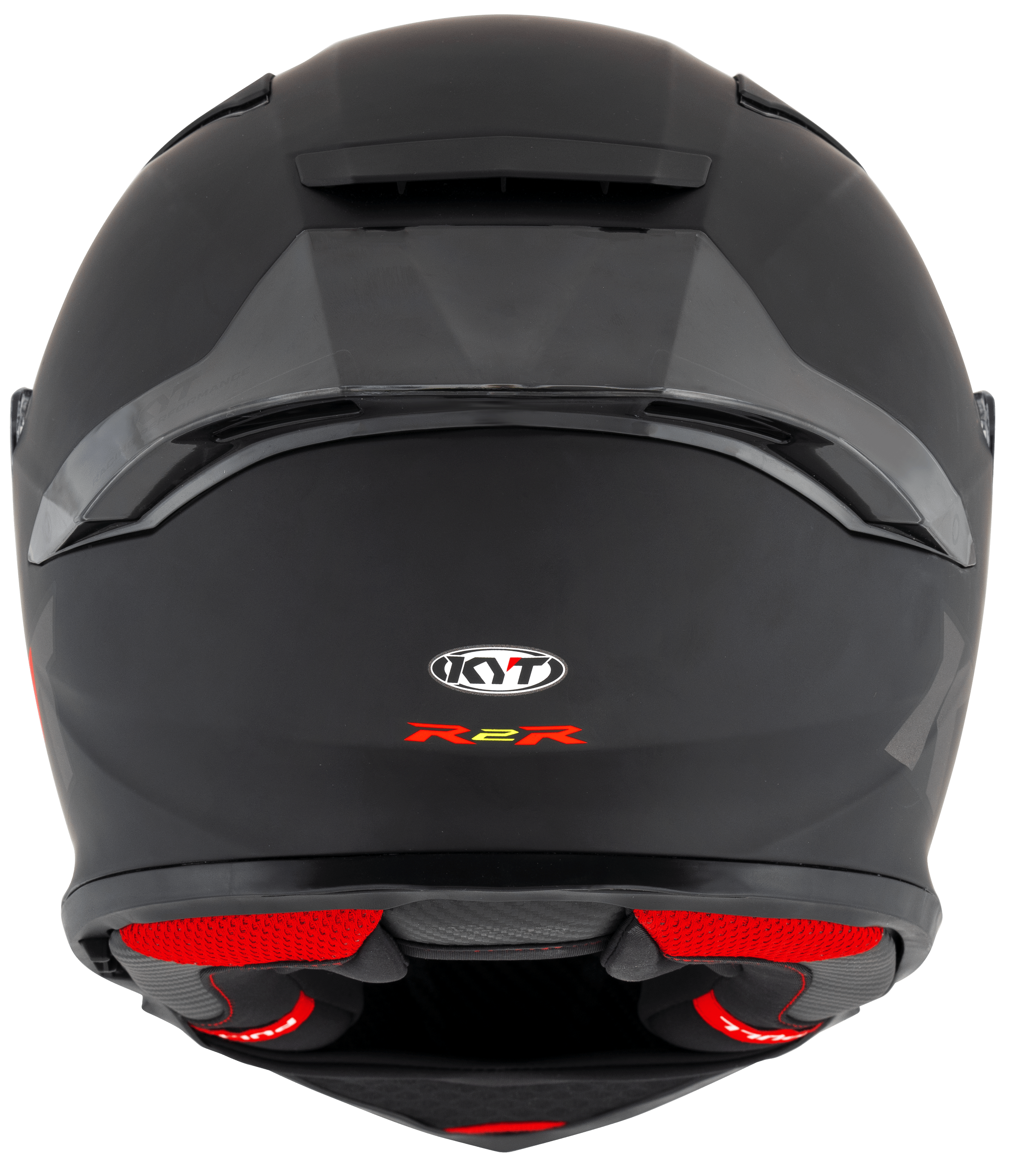 KYT R2R Helmet Plain Black Matte Y6R200X6 