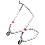 Central front wheel stand stainless steel light tech triple Tree lift, height adjustable RSS001