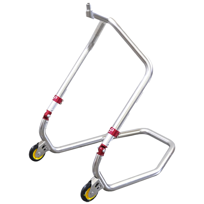 Central front wheel stand stainless steel light tech triple Tree lift, height adjustable RSS001