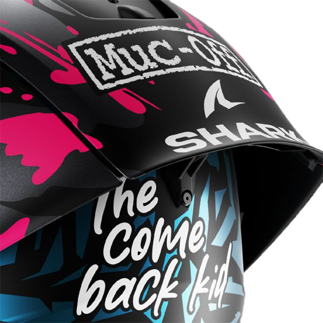 Shark Aeron GP Helmet FIM 1 Racing Scott Redding Replica 2025 
