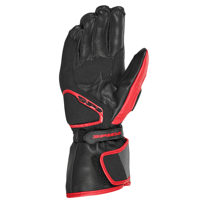 Spidi STR-6 Racing Motorcycle Leather Gloves | Men | Red | A221014 