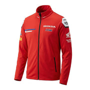 Sudadera con cremallera de la escudería de carreras Honda HRC Racing Team, réplica roja, 2026 para hombre IXON 