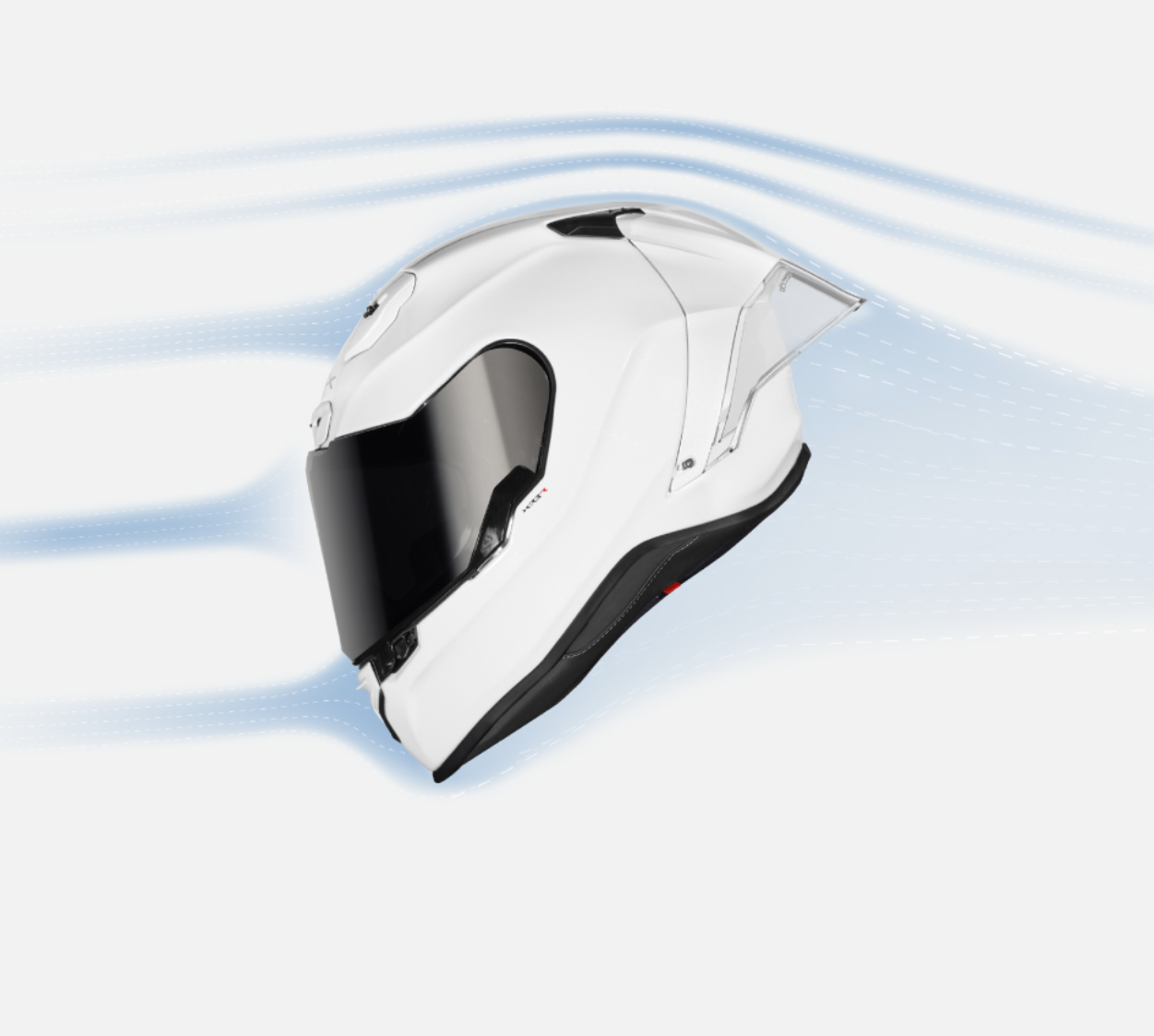 Nexx X.R3R Helmet Swirl Carbon Red Silver 01XR323489023 