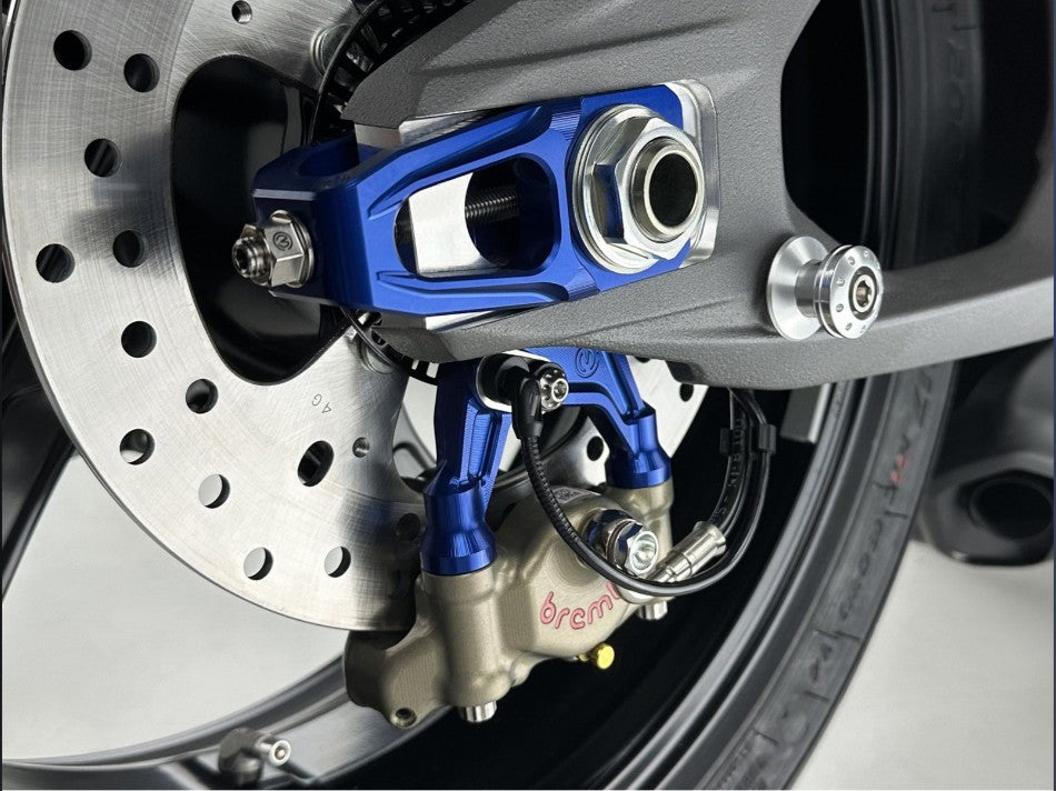 Chain tensioner kit with caliper holder and Brembo P2-30 69.5 mm XA6H530 Motocorse Ducati Panigale V4/S (2025) 
