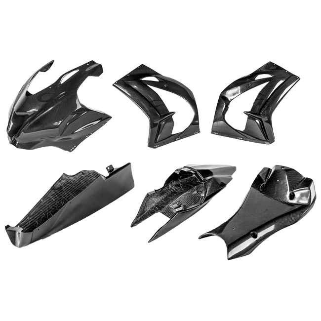 Complete cladding set Carbon Kawasaki ZX-10 R/RR (16-20) Carbonin