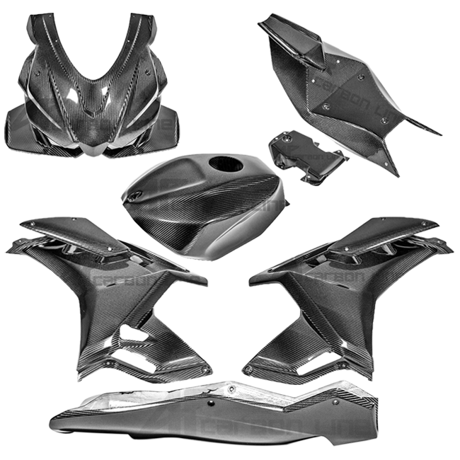 Juego completo de carenados 200g AP Carbon Line Aprilia RSV4/RR/1100 Factory (21-25) 