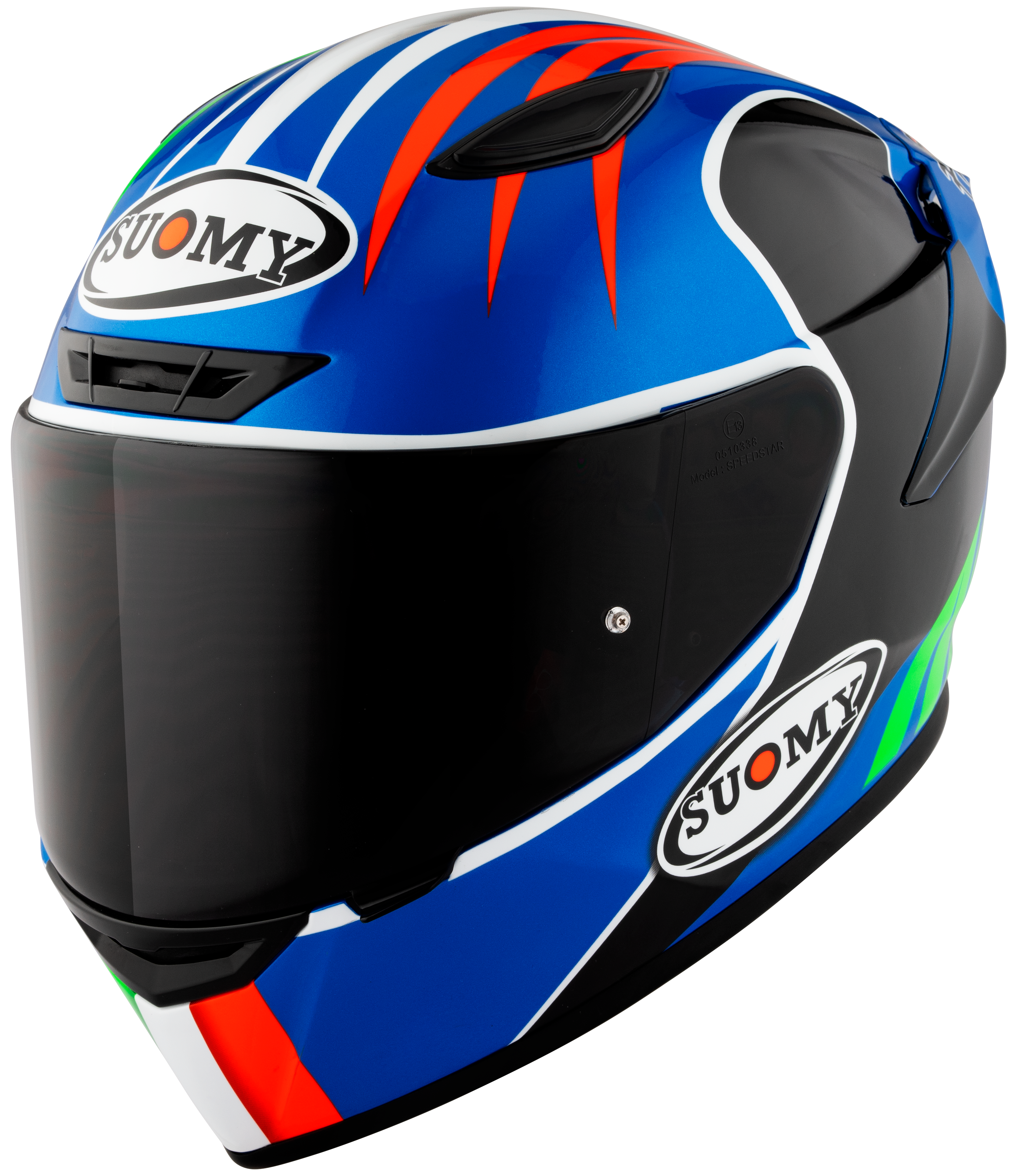 Suomy Track-1 Casco Francesco Pecco Bagnaia Mugello 2022 Réplica K6T10016 