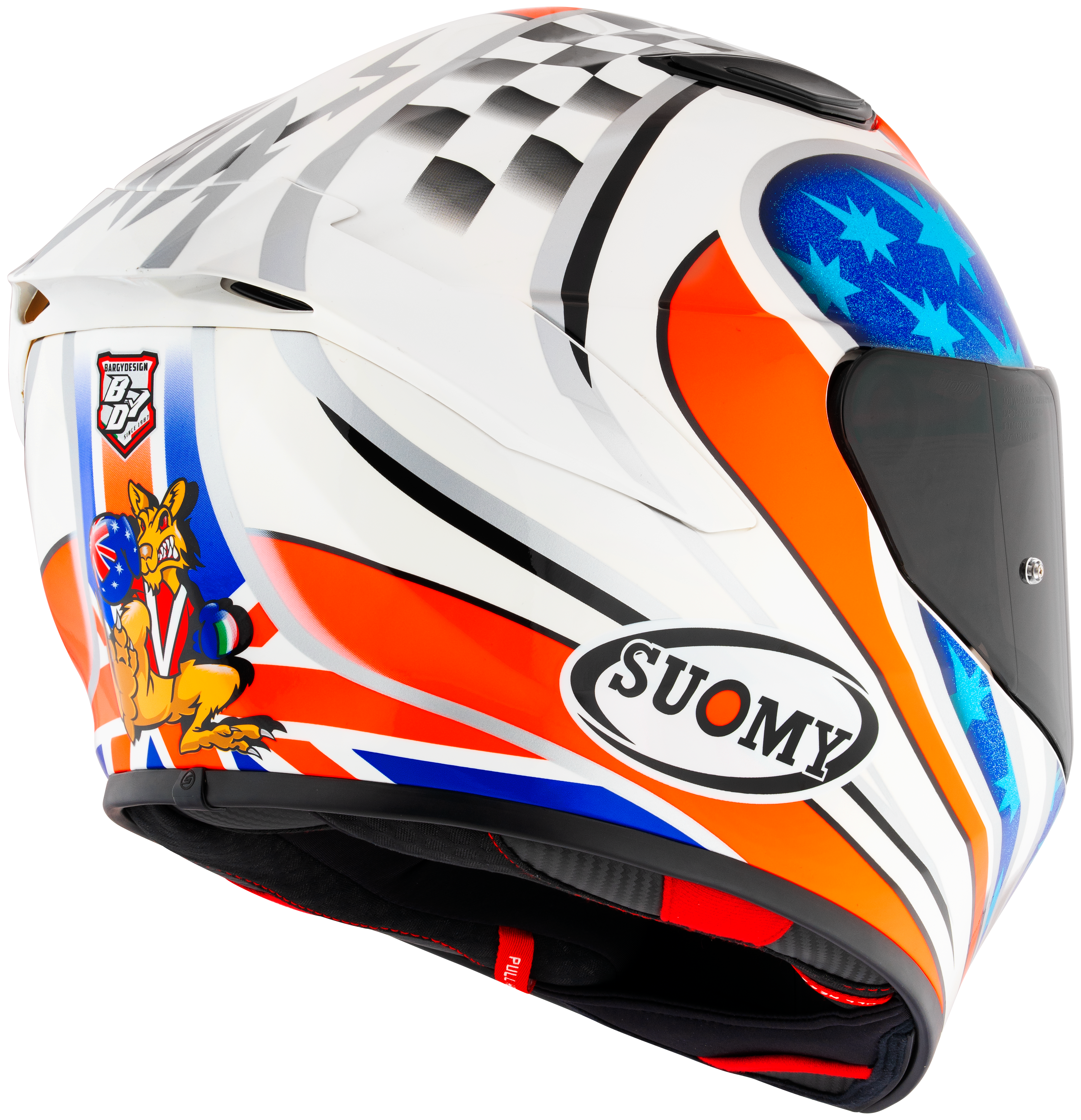Suomy Track-1 Casco Troy Bayliss Réplica 2002 K6T10018 