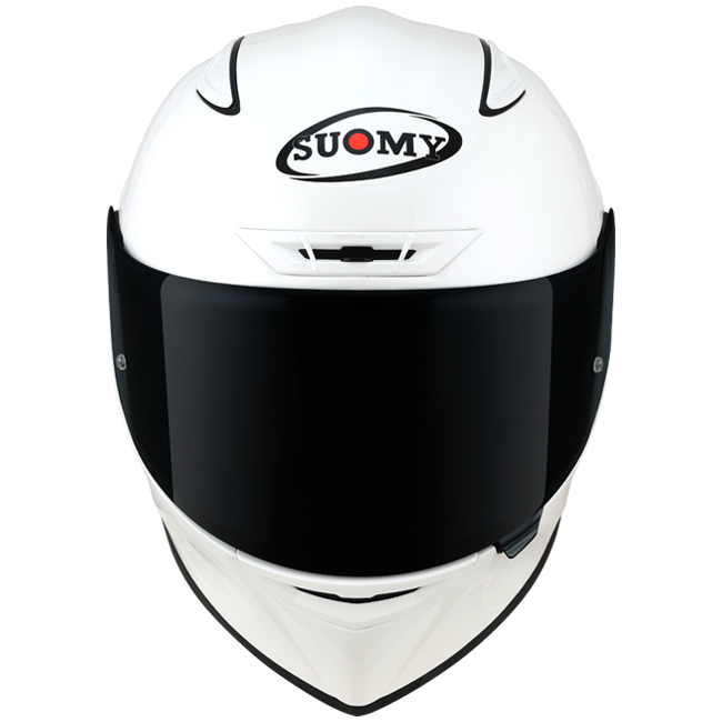 Suomy Track-1 Casco blanco brillante K6T100W3 