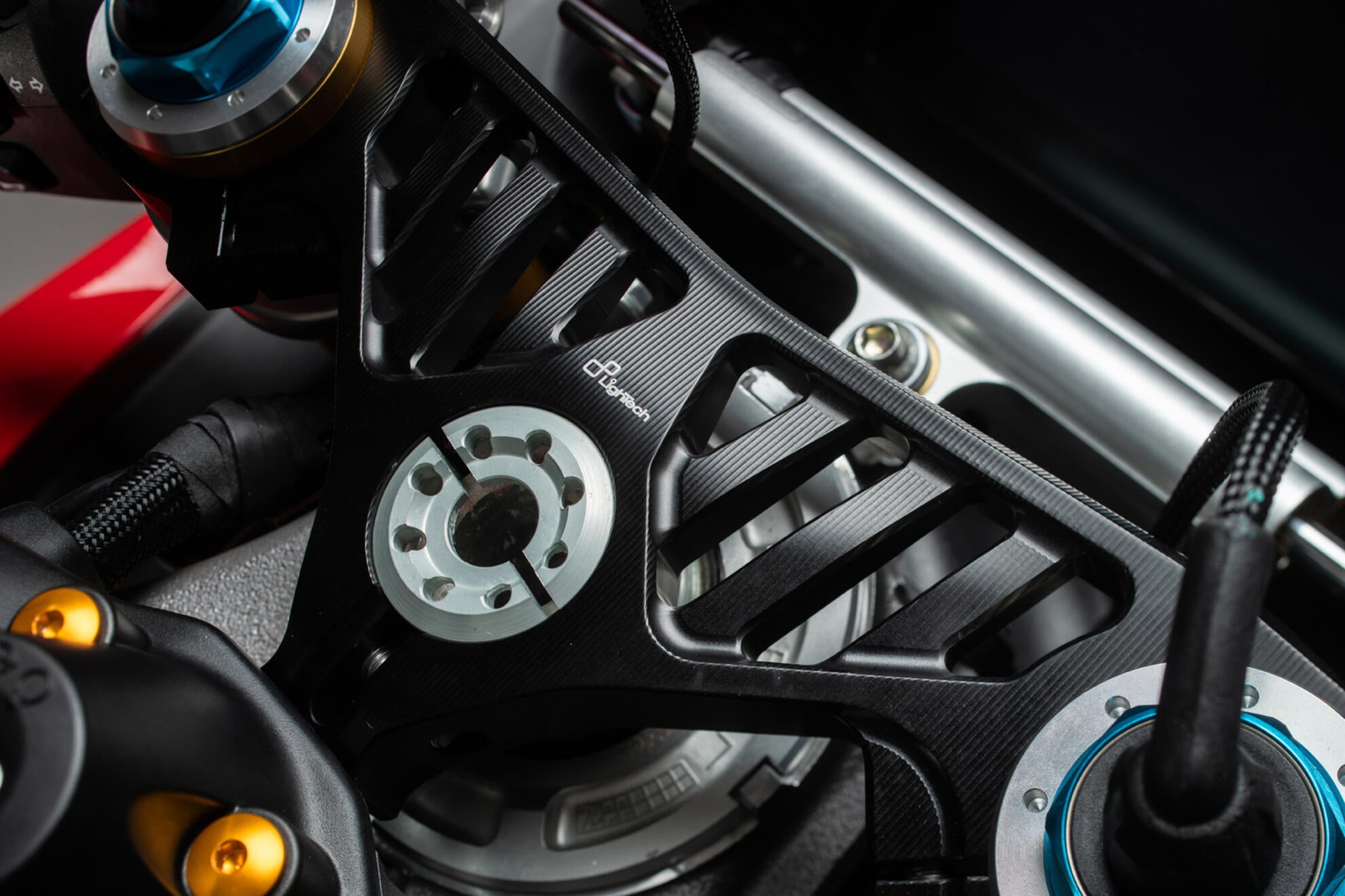 Gabel bridge (top) Lightech Ducati Panigale V4/S (2025) TCADU002NER