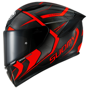 Suomy TX-Pro Casco Carbono Advance Rojo Fluo K6TX0003 