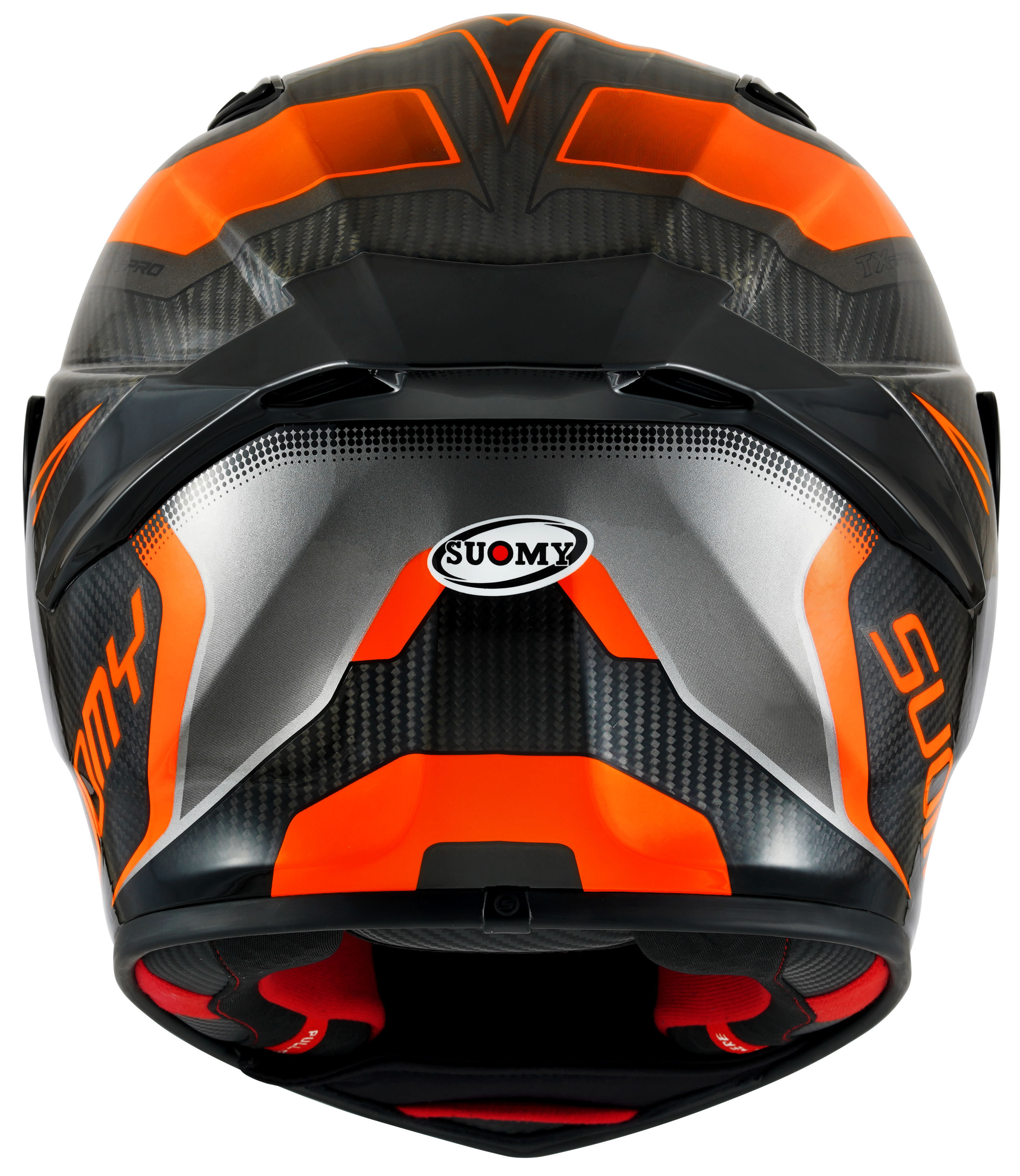 Suomy TX-Pro Helm Carbon Advance Orange Fluo K6TX0004