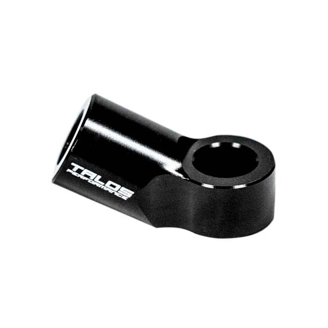 TALOS brake caliper connection adapter with 25° or 40° angle, for quick release couplings with M10x1.0 connection thread, such as STÄUBLI SPH.03.7410 etc. 